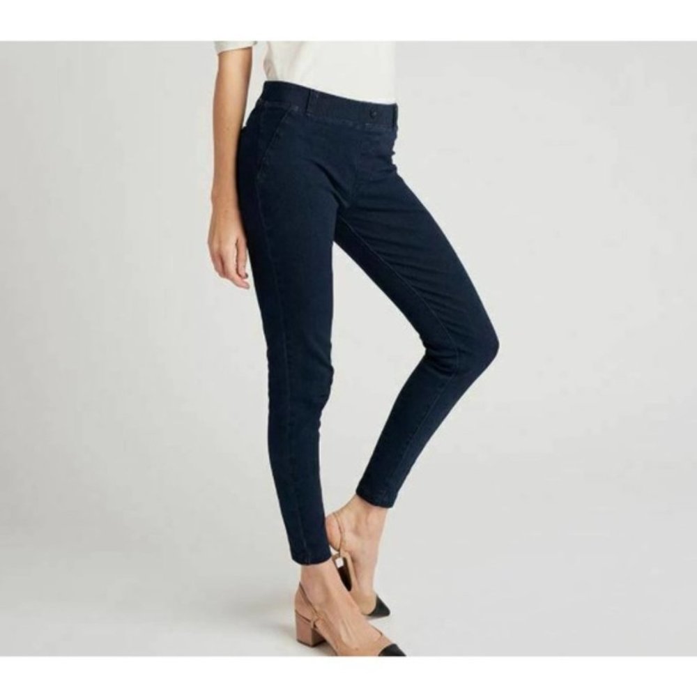 Betabrand Yoga Denim Skinny Leg